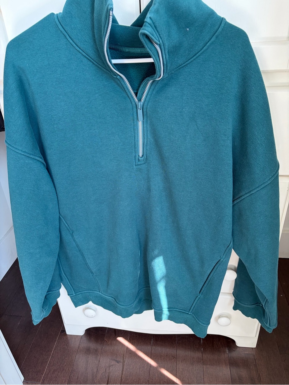 Lululemon Scuba Oversized Funnel-Neck Half Zip Long